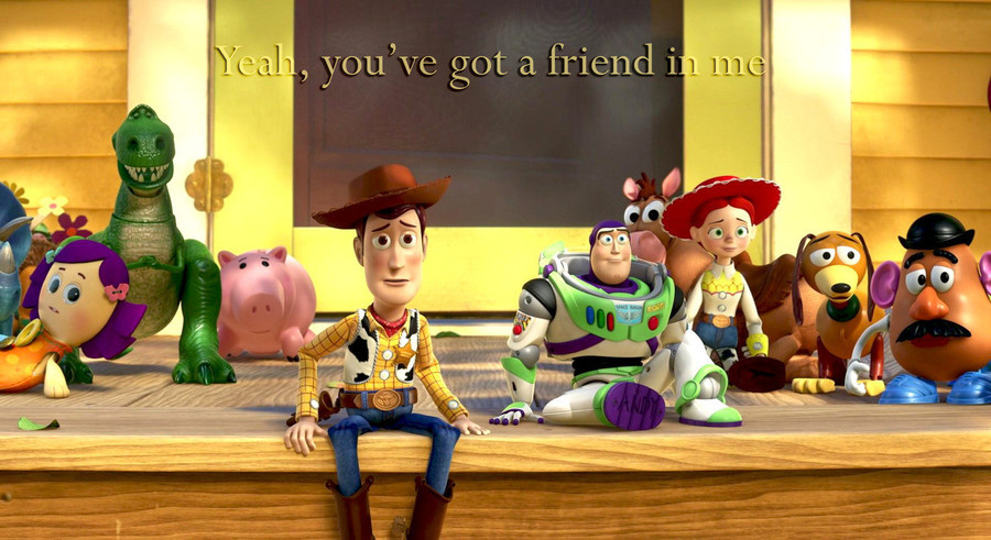 woody toy story you got a friend in me